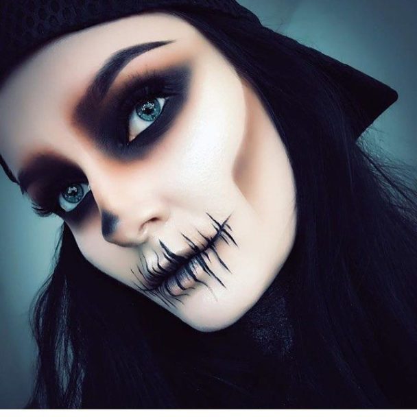 Halloween Makeup : Stitched Mouth More - InspiringPeople - Leading ...